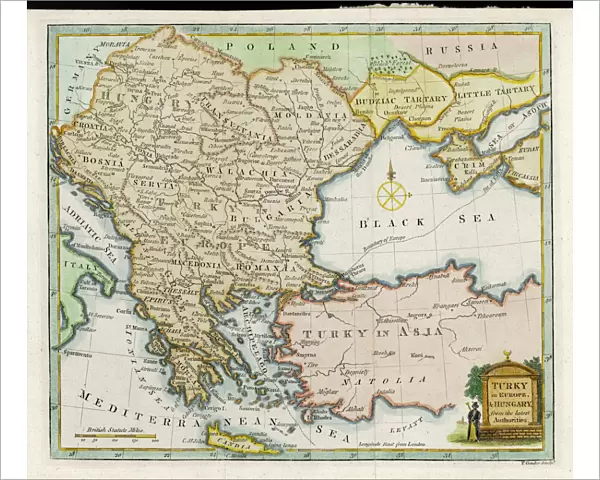 Map  /  Europe  /  Balkans 1792
