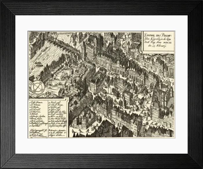 Framed Print : Street Fighting / Prague Framed Print : Street Fighting / Prague