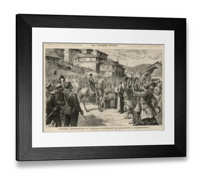 Framed Print : Alexander in Philipopoli Framed Print : Alexander in Philipopoli