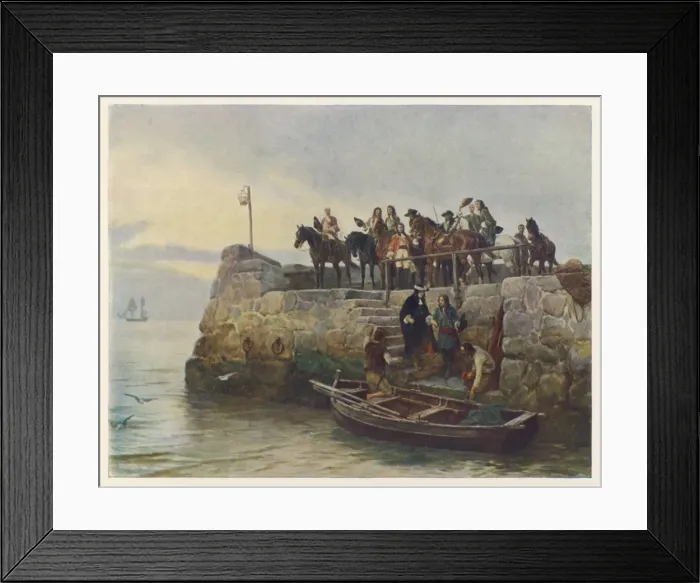Framed Print : Battle of Boyne 1690 Framed Print : Battle of Boyne 1690