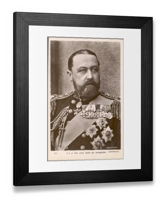 Framed Print : Edinburgh / Alfred / Postcd Framed Print : Edinburgh / Alfred / Postcd