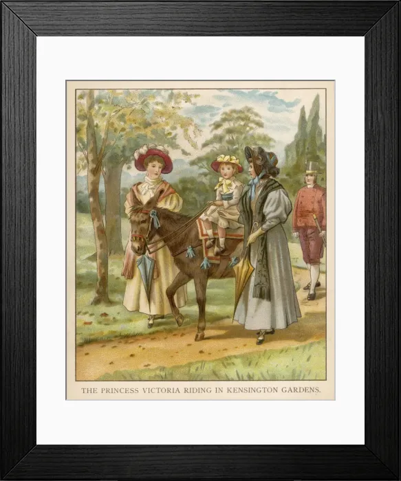 Framed Print : Victoria / Riding / 1822 Framed Print : Victoria / Riding / 1822