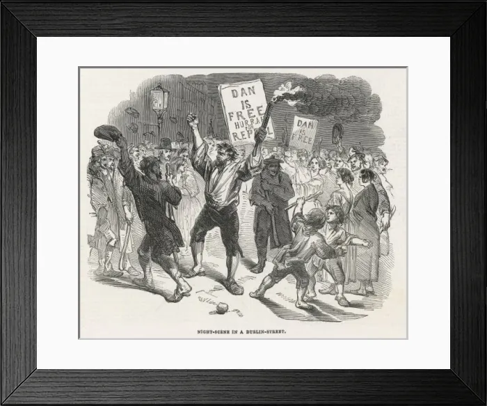 Framed Print : Events / Ireland 1844 Framed Print : Events / Ireland 1844