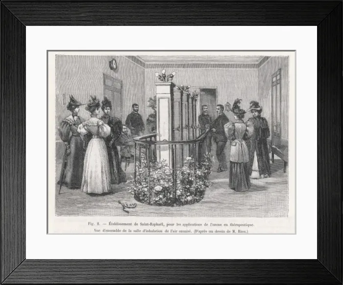 Framed Print : Ozonised Air in France Framed Print : Ozonised Air in France