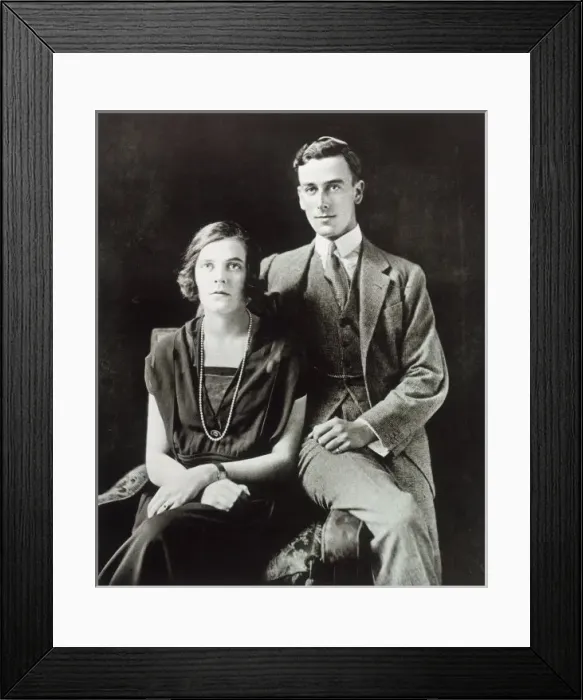 Framed Print : Mountbatten / Sketch 1922 Framed Print : Mountbatten / Sketch 1922