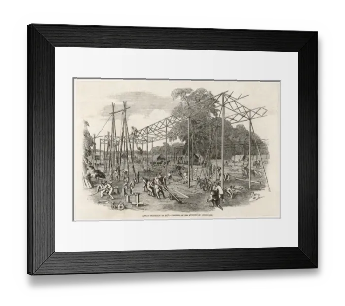 Framed Print : Crystal Palace Construct Framed Print : Crystal Palace Construct