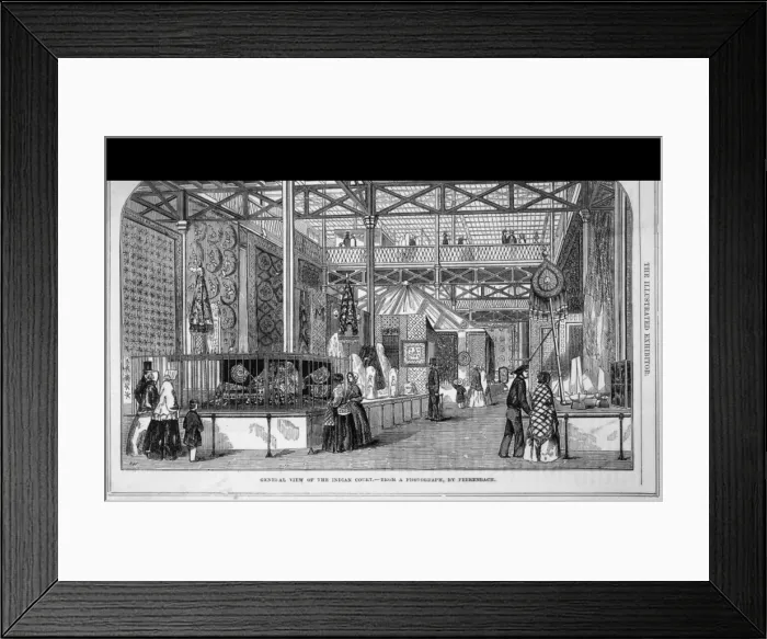 Framed Print : Crystal P.  /  Indian Court