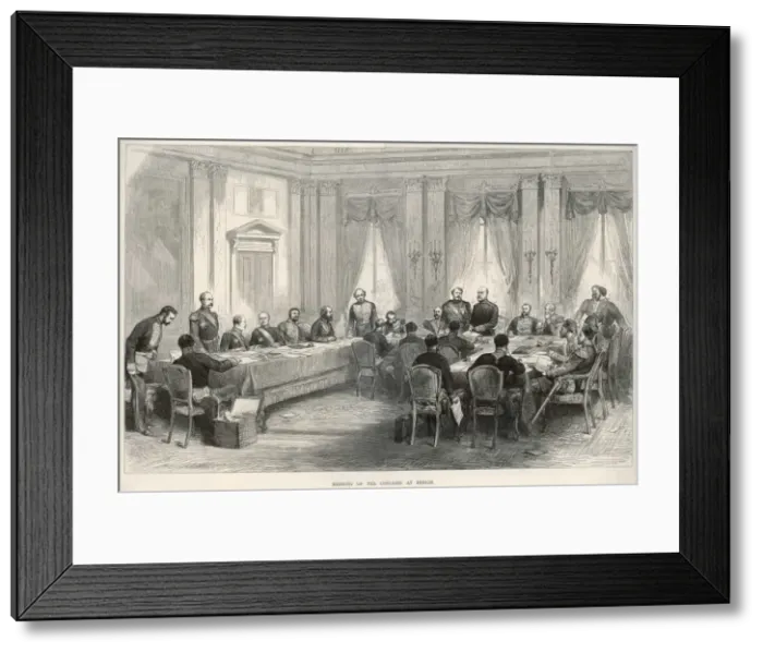 Framed Print : Congress of Berlin Framed Print : Congress of Berlin