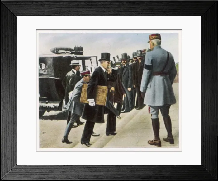 Framed Print : SCAPA FLOW  /  1919
