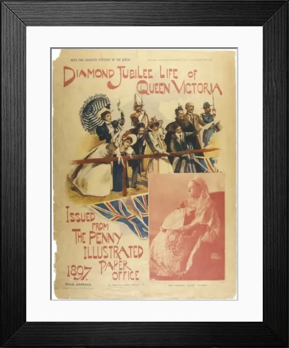 Framed Print : Victoria / Diamond / Penny I Framed Print : Victoria / Diamond / Penny I
