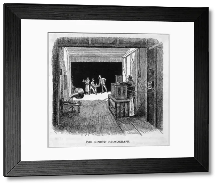 Framed Print : Edisons Kinetophonogrph Framed Print : Edisons Kinetophonogrph