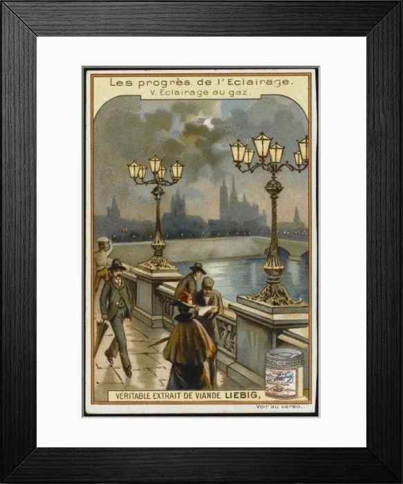 Framed Print : Lighting / Street / Gas Framed Print : Lighting / Street / Gas