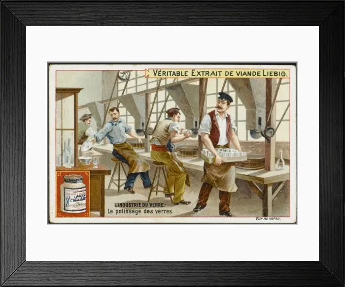 Framed Print : Glass Polishers Framed Print : Glass Polishers