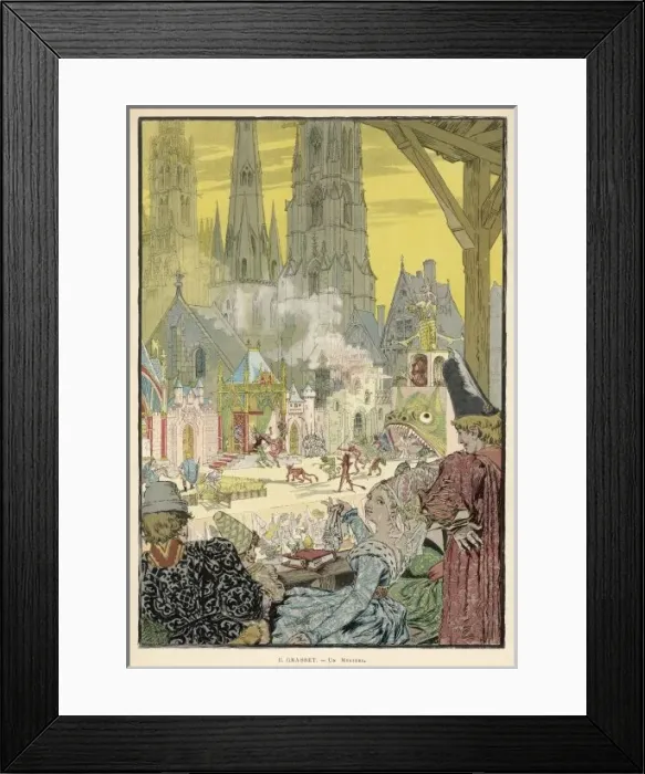 Framed Print : Theatre / Mystery Plays Framed Print : Theatre / Mystery Plays