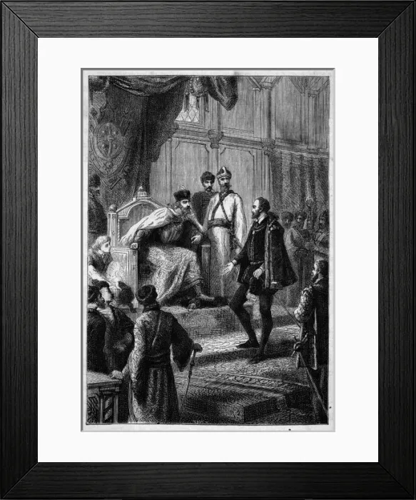 Framed Print : Russia / Chancellor Visit Framed Print : Russia / Chancellor Visit