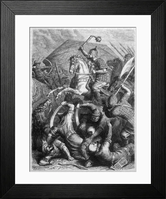 Framed Print : 1581 / Cossacks in Siberia Framed Print : 1581 / Cossacks in Siberia