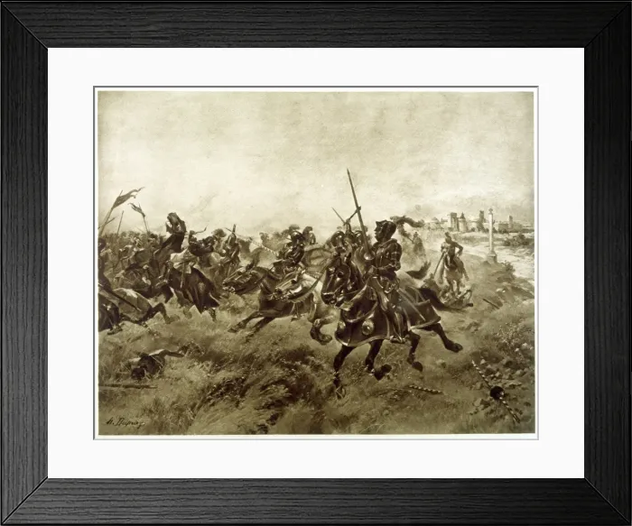 Framed Print : BATTLE OF THE SPURS Framed Print : BATTLE OF THE SPURS