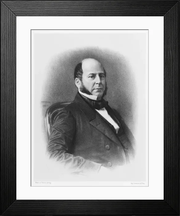 Framed Print : Pierre Jules Baroche Framed Print : Pierre Jules Baroche