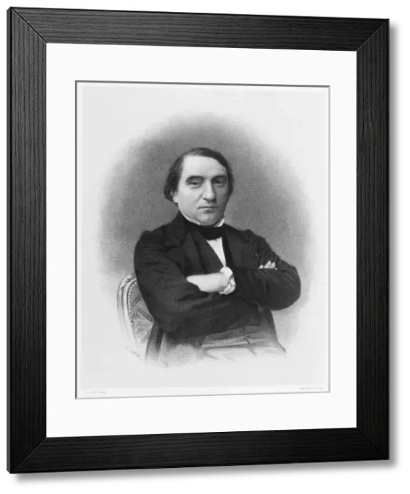 Framed Print : Ernest Renan / Fabre 1865 Framed Print : Ernest Renan / Fabre 1865