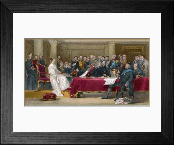 Framed Print : Victoria / First Council Framed Print : Victoria / First Council