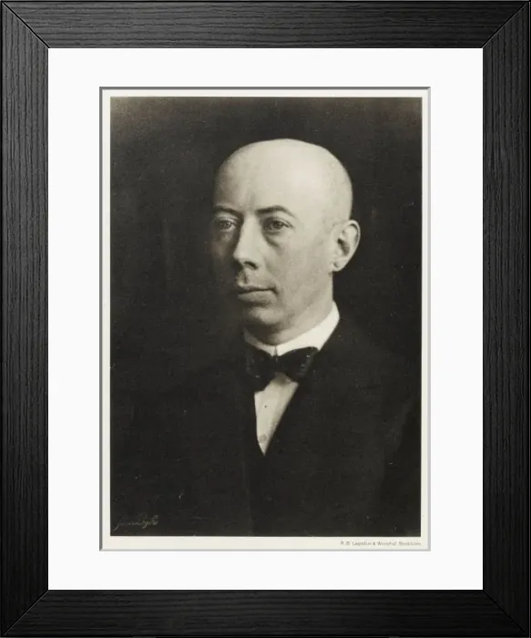 Framed Print : Gustav Hertz / Nobel 1926 Framed Print : Gustav Hertz / Nobel 1926