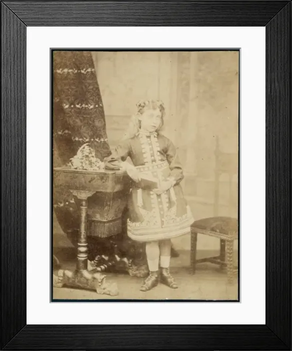 Framed Print : Princess Louise / Sepia Framed Print : Princess Louise / Sepia