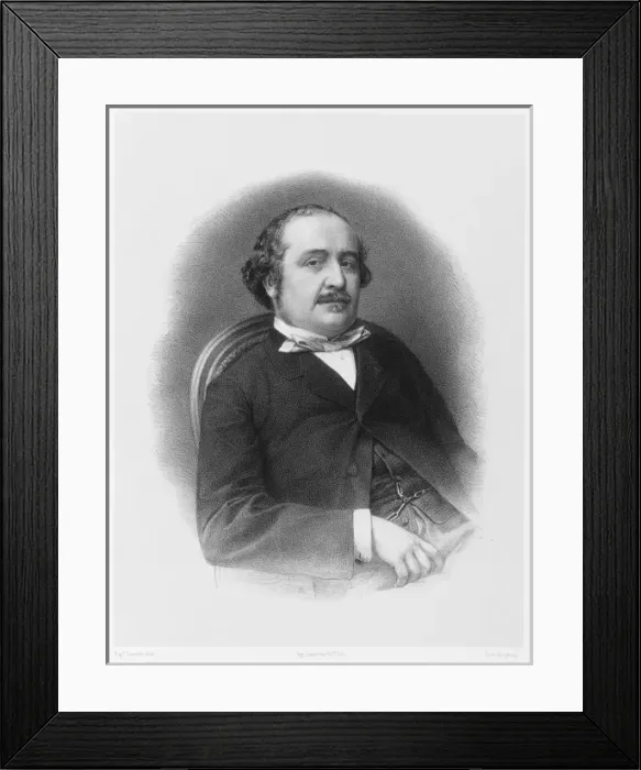 Framed Print : J V a Duc De Broglie Framed Print : J V a Duc De Broglie