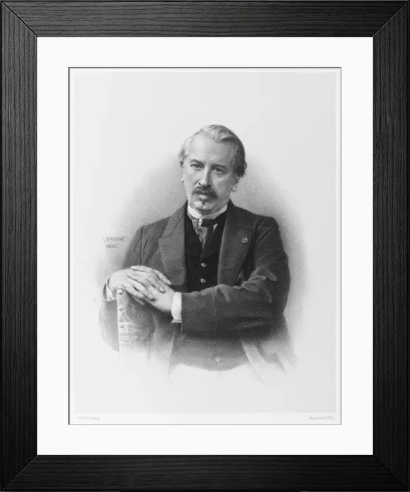 Framed Print : L E a De LA Gueronniere Framed Print : L E a De LA Gueronniere