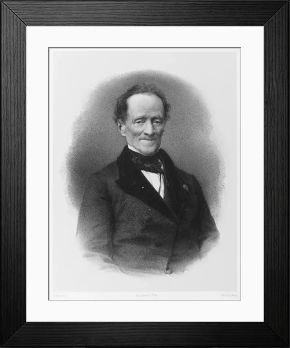 Framed Print : J B a As De Pongerville Framed Print : J B a As De Pongerville