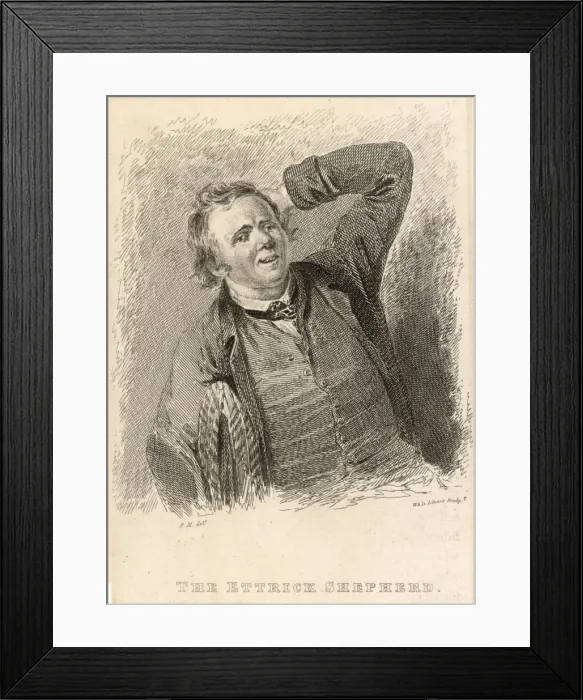 Framed Print : James Hogg / Lizars Eng Framed Print : James Hogg / Lizars Eng