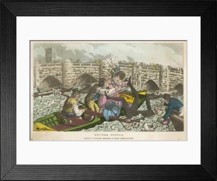 Framed Print : Syntax / Falls in River Framed Print : Syntax / Falls in River