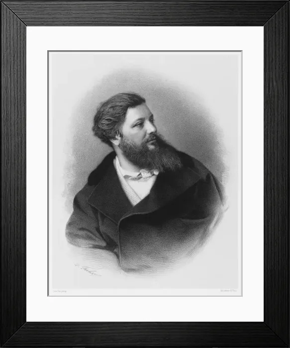 Framed Print : Gustave Courbet Framed Print : Gustave Courbet