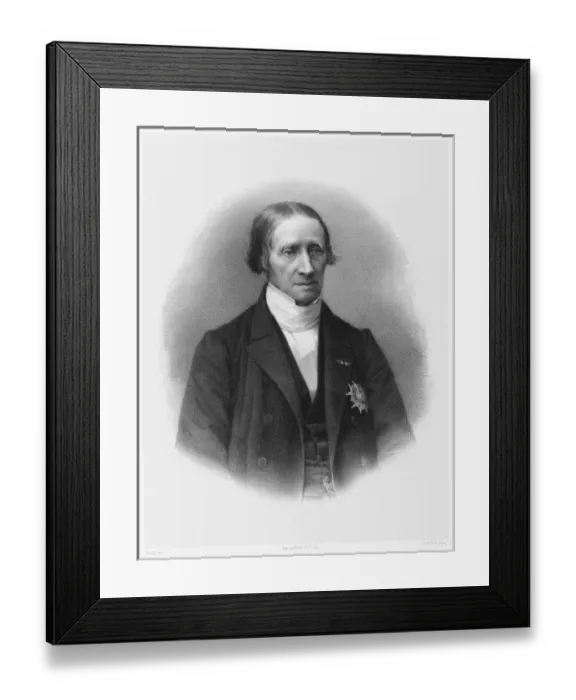 Framed Print : F P C, Baron Dupin Framed Print : F P C, Baron Dupin