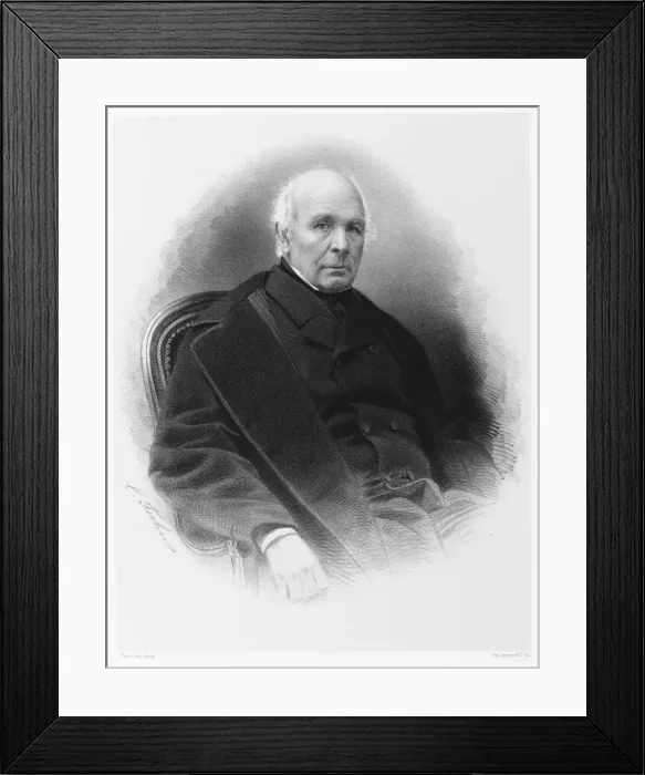 Framed Print : Hippolyte Passy Framed Print : Hippolyte Passy