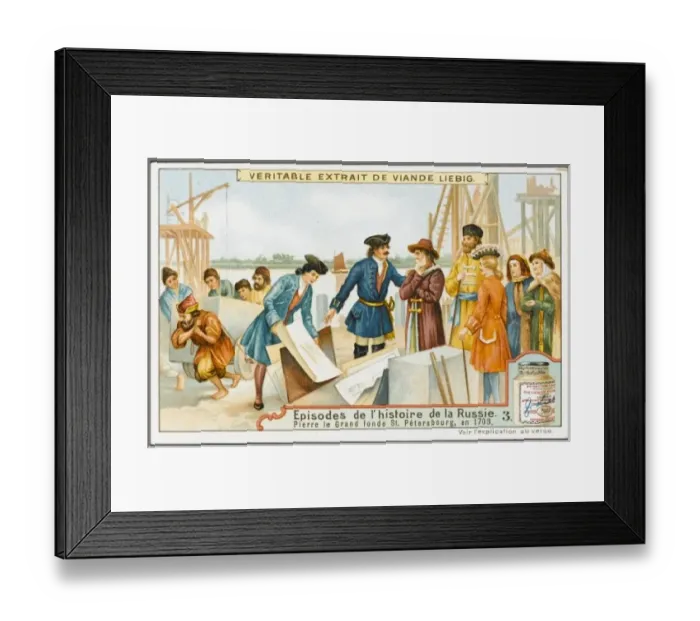 Framed Print : St Petersburg Founded Framed Print : St Petersburg Founded