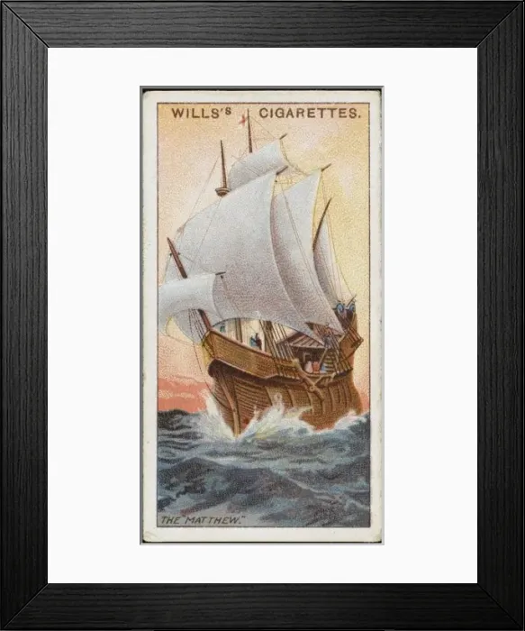 Framed Print : Matthew / Wills Cig Card Framed Print : Matthew / Wills Cig Card