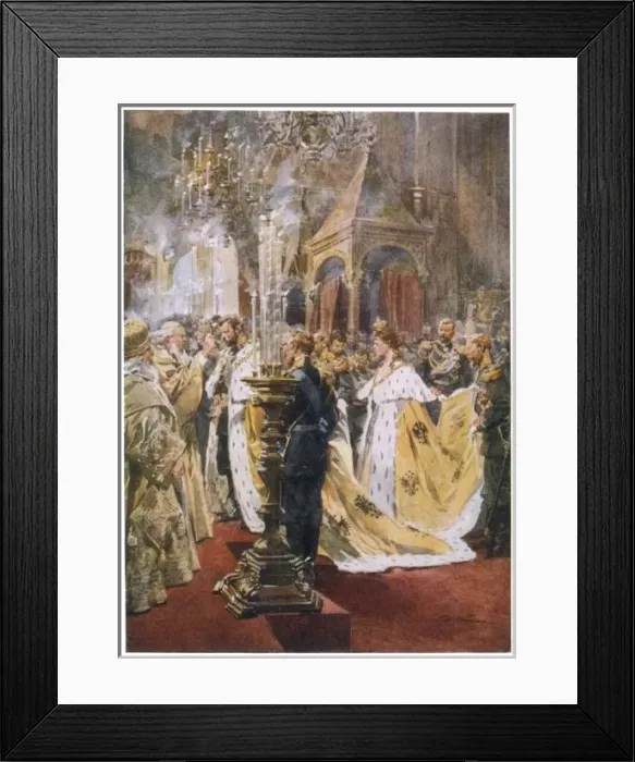 Framed Print : 1896 / Russia / Coronation Framed Print : 1896 / Russia / Coronation