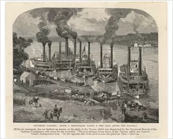 Steamboats at Pittsburgh