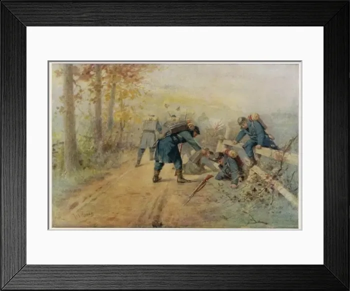 Framed Print : Seven Days Battle / Elson Framed Print : Seven Days Battle / Elson