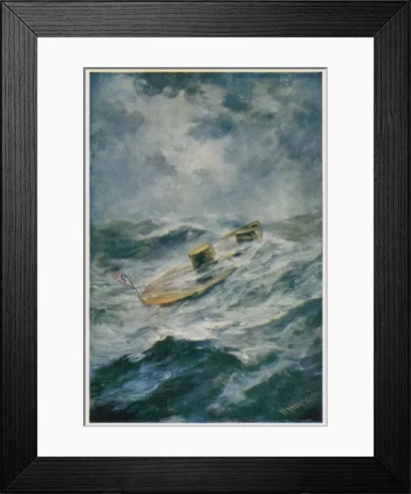 Framed Print : Monitor & Merrimac / Elson Framed Print : Monitor & Merrimac / Elson