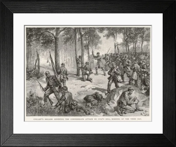 Framed Print : Gettysburg  /  Century