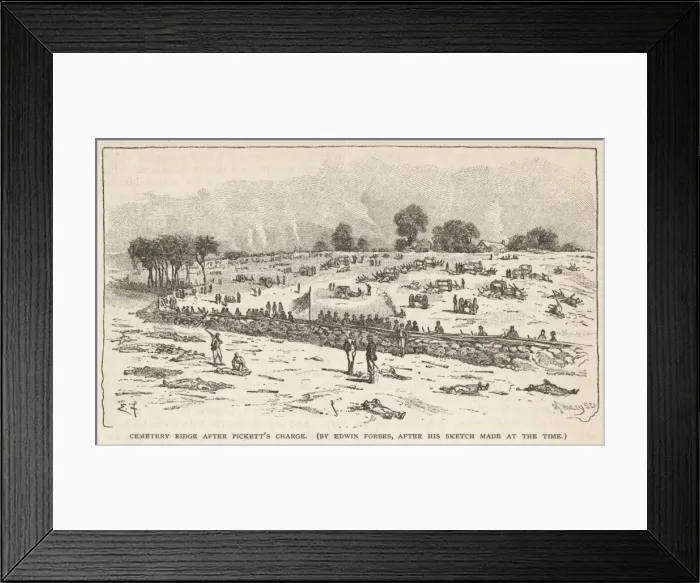Framed Print : Gettysburg / Century Framed Print : Gettysburg / Century