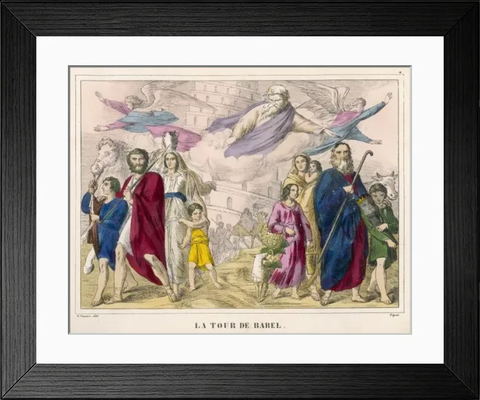 Framed Print : The Tower of Babel Framed Print : The Tower of Babel
