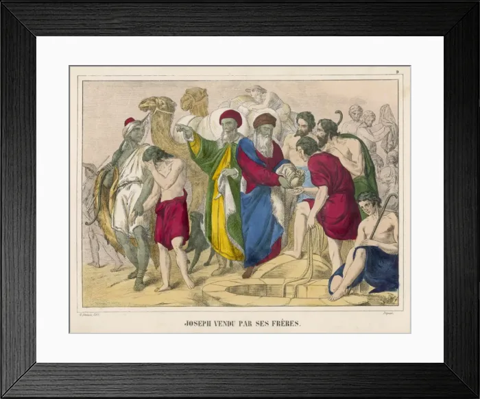 Framed Print : Joseph Sold Framed Print : Joseph Sold