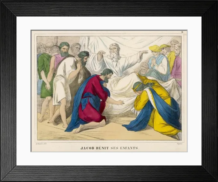 Framed Print : Jacob Blesses Framed Print : Jacob Blesses