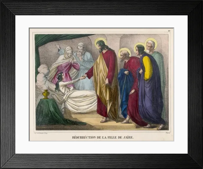 Framed Print : Daughter of Jairus Framed Print : Daughter of Jairus