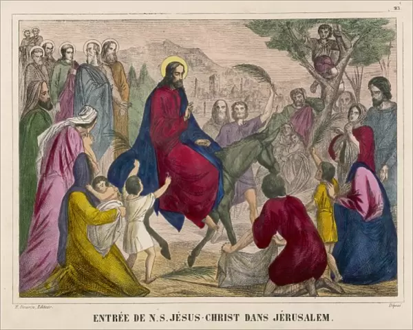 Jesus Rides into Town