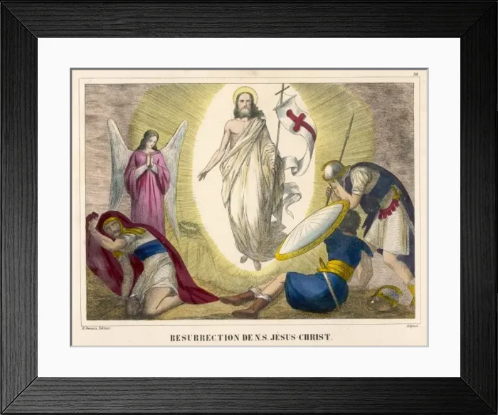 Framed Print : Jesus Resurrected Framed Print : Jesus Resurrected