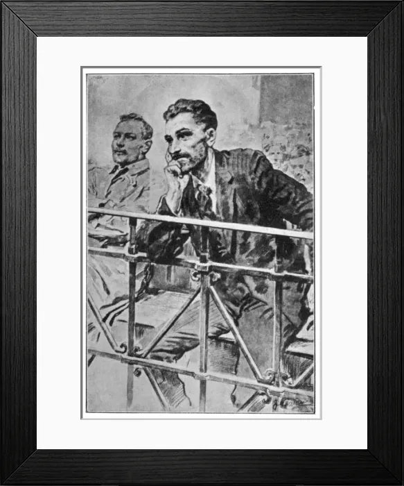 Framed Print : Roger Casements Trial Framed Print : Roger Casements Trial