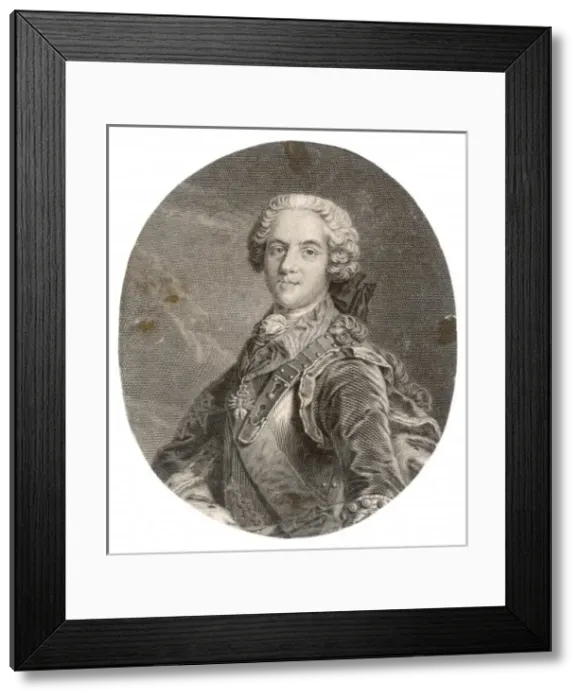 Framed Print : Charles Stuart / Anon Oval Framed Print : Charles Stuart / Anon Oval